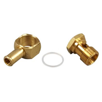 67-81 Camaro Edelbrock Fuel Inlet Kit Banjo Style