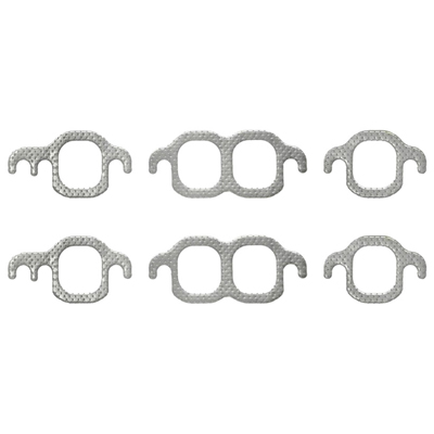 57-72 Chevrolet V8 Small Block Car Exhaust Manifold to Head Gaskets Set