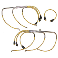 60-62 235 6 Cyl. Spark Plug Wire & Loom Kit, Chrome