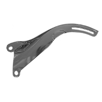 60-72 Chrome Alternator Bracket, Upper O.E. Type, Small Block