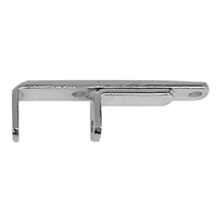 60-72 Lower Alternator Bracket, Small Block V8, Chrome
