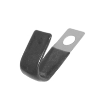 Vinyl Coated Metal Wiring J-Strap, 1.5