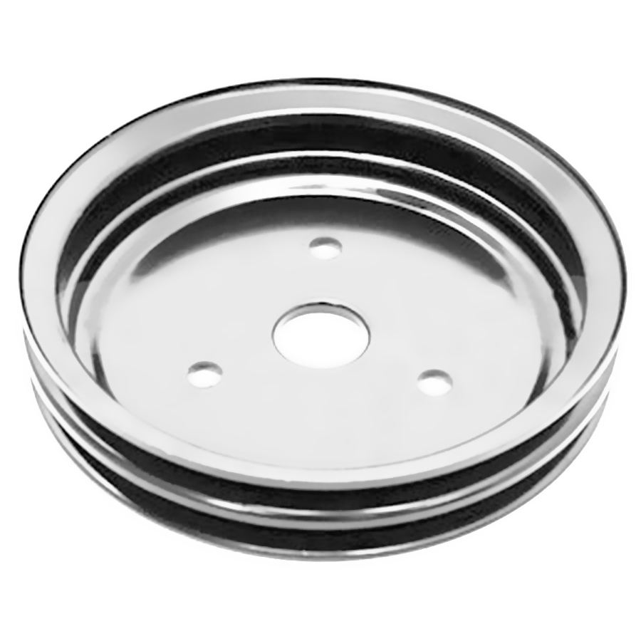 67-68 Camaro Crankshaft Pulley Small Block, Short, Double 7-1/4