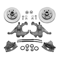 63-70 1/2 Ton Disc Brake Conversion Kit, 6 Lug, Stock Spindles