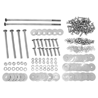 67-72 Longbed Stepside Bed Wood Bolt Kit, Cadmium Plated