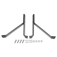 60-62 Fleetside Rear Bumper Brackets, w/ Hardware