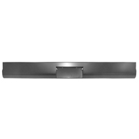 60-66 Fleetside Rear Roll Pan, w/ License Plate Lights