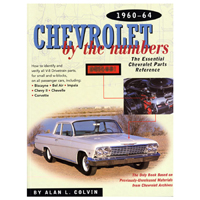 60-64 Full Size Chevrolet By The Numbers