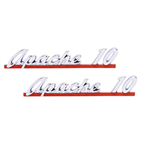 61 Chevrolet Hood Emblem, Chrome 