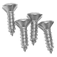 62 Headlight Bezel Screw Kit, Stainless Steel, 4 pcs.