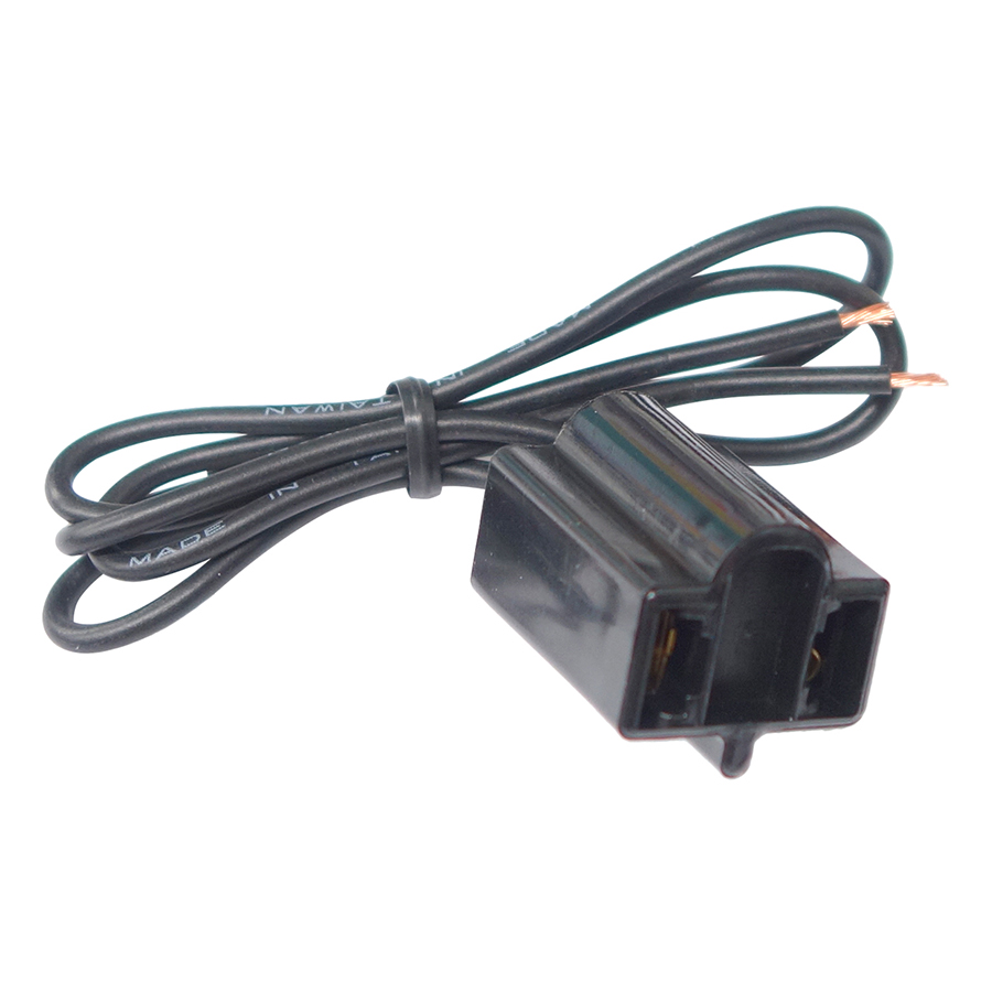 40-57 Chevrolet Headlight Socket & Pigtail, 2-Terminal