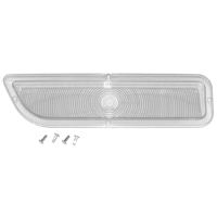 62-66 GMC Park Light Lens, Clear, LH