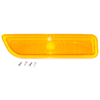 62-66 GMC Park Light Lens, Amber, LH