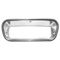 62-66 Chevrolet Park Light Bezel, Polished Aluminum, LH or RH