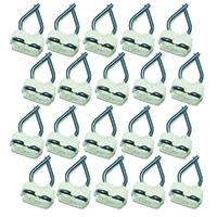 62-66 Lower Side Molding Clip Kit, Small, 20 Pcs.