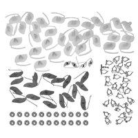 62-66 Side Molding Clip Kit, Shortbed