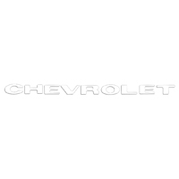 69-70 Chevrolet Grill Decals, White 
