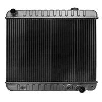 63-66 Chevrolet Radiator, 4 Row 17 3/8