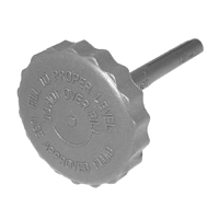 63-72 Plastic Power Steering Pump Cap, Raised Lettering