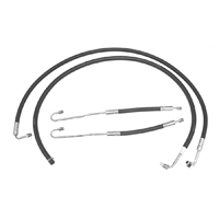 63-66 V8 Power Steering Hose Kit, w/ Original Style Power Steering