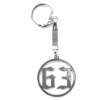 Key Chain, 1963, Polished Stainless Steel