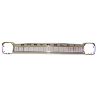 64-66 Chevrolet Grill, Chrome, 1/2-1 Ton