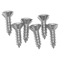 64-66 Headlight Bezel Screw Kit, Stainless Steel, 6 pcs.