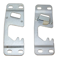64-66 Door Latch Striker Plates, LH & RH