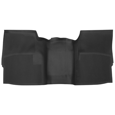 64-66 Chevrolet / GMC Truck Rubber Floor Mat, Small Transmission 3-Speed/Auto, Low Hump
