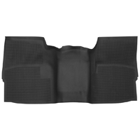 64-66 Chevrolet / GMC Truck Rubber Floor Mat, Small Transmission 3-Speed/Auto, Low Hump