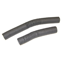 64-72 Defroster & Heater Hoses, w/o A/C, Cloth Covered, 2 1/2