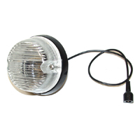 67-72 Stepside Back-up Light Assembly, w/ Black Bezel