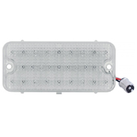 67-68 Chevrolet Park Light Lens, L.E.D. Clear w/ Amber Bulbs LH or RH