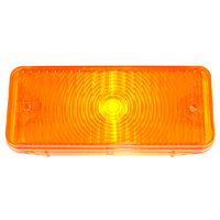 67-68 Chevrolet Park Light Lens, Amber, RH