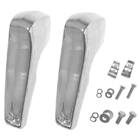 67-72 Front Bumper Guards, Chrome