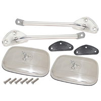 67-72 Exterior Mirror Kit, 5 1/2