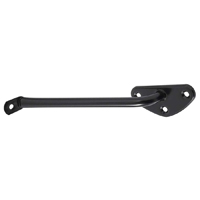 67-72 Exterior Mirror Bracket, Painted Black, RH