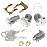 67-72 Complete Lock Set w/ 2 Keys