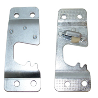 67-72 Door Latch Striker Plates, LH & RH