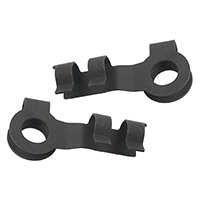 67-72 Chevrolet/GMC Truck Door Latch Rod Clips, Pair