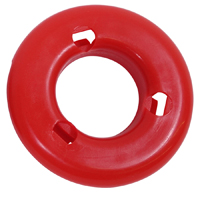 67-71 Interior Handle Plastic Washer, Metal Door Panels, Red