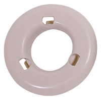 67-71 Interior Handle Plastic Washer, Metal Door Panels, Off-White