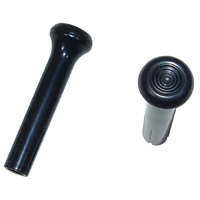67-72 Door Lock Knobs, Black