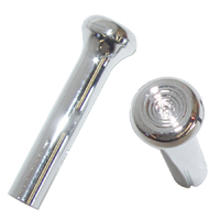 67-72 Door Lock Knobs, Chrome