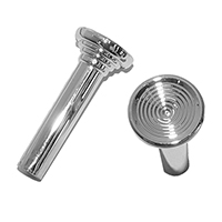 67 Door Lock Knobs, Chrome, Pr.