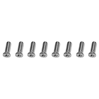 67-71 Door Panel Screws, Stainless Steel, 8 Pcs.