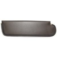 67-72 Sunvisor, Upholstered Black