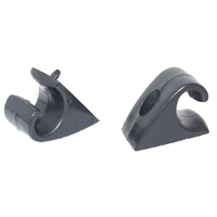 67-72 Sunvior Bracket Hooks, Black