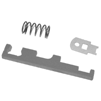 67-72 Seat Adjuster Lock Bar Clip & Spring, LH