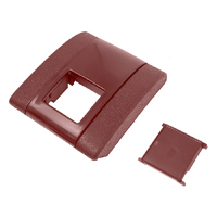67-72 Seat Belt Buckle Cover, Red